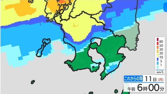 鹿児島で再び線状降水帯のおそれ、24時間で200ミリ予想　霧島市の総雨量すでに平年の2倍|TBS NEWS DIG