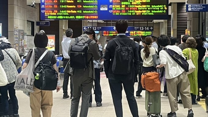 【交通情報】九州新幹線　熊本駅と博多駅の間で運転見合わせ　20日午後1時40分時点|TBS NEWS DIG