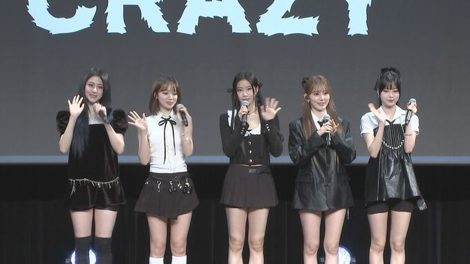 【LE SSERAFIM】デビュー以来の日本でのショーケース　来年は「ワールドツアーが目標」|TBS NEWS DIG