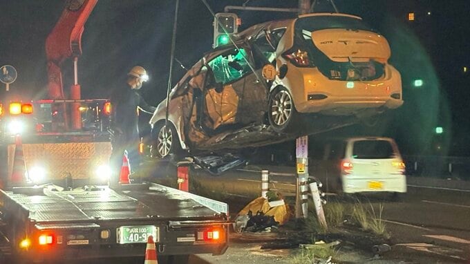 60代の男女2人が死亡 県道交差点で乗用車同士が衝突=静岡・掛川市【速報】|TBS NEWS DIG