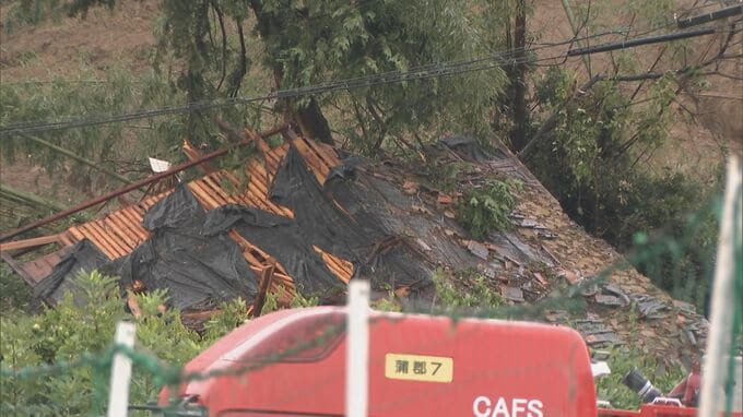 台風10号から離れた住宅でなぜ土砂崩れが？家族5人が巻き込まれる「1か月分を上回る大雨が降っていた」愛知・蒲郡市|TBS NEWS DIG