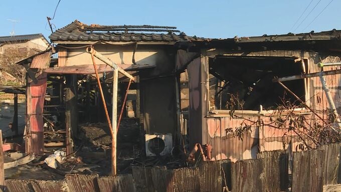 焼け跡から発見の遺体は26歳の男性公務員　住宅全焼火災　山口・下関|TBS NEWS DIG