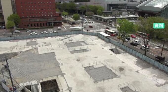 金沢駅前で“６年間更地”の都ホテル跡地再開発…「複合施設を考えている」近鉄不動産社長と金沢市長が面談|TBS NEWS DIG