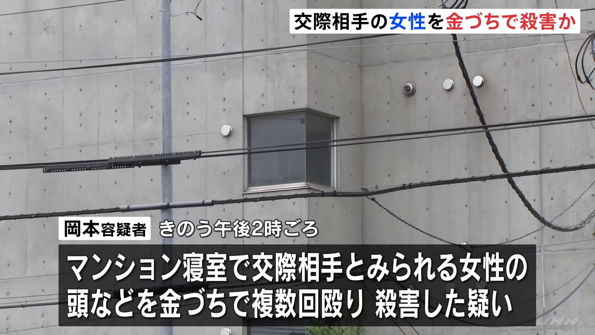 「彼女を殺して自首しに来た」交際相手の女性殺害か　出頭の男（33）逮捕　女性の頭など金づちで複数回殴り殺害か　札幌のマンション|TBS NEWS DIG