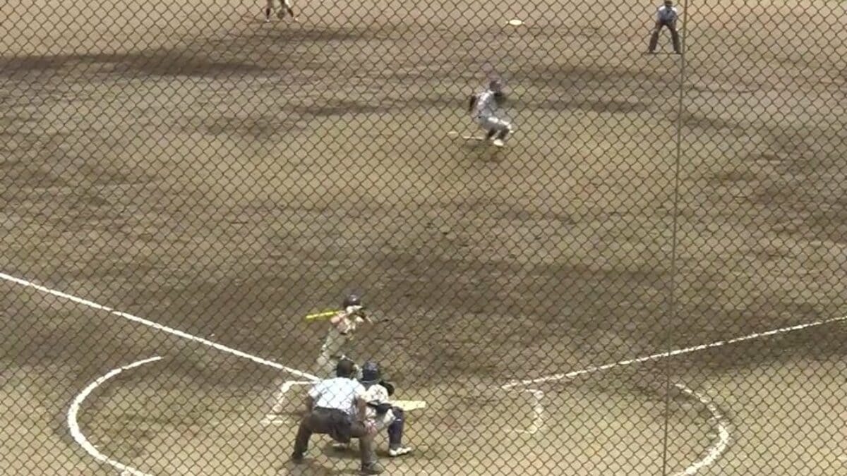 春の高校野球岩手県大会準々決勝 花巻東が一関学院を接戦で破る