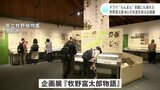 ドラマ「らんまん」余韻にも浸れる “愛すべき天才・牧野富太郎”の生涯を知る企画展 | 高知のニュース・天気|KUTV NEWS | KUTVテレビ高知