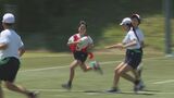 タグラグビーで仲よく 同じ中学校区の小学校3校が交流|TBS NEWS DIG