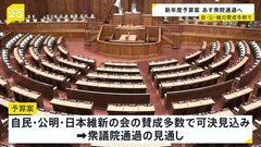 新年度予算案　あす採決で合意　衆議院通過へ| TBS CROSS DIG with Bloomberg