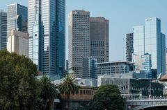 豪メルボルンのオフィス、５分の１が空室－在宅勤務定着で逆風続く| TBS CROSS DIG with Bloomberg