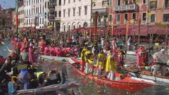 ベネチアでカーニバル開幕！華やかな水上パレード　今年のテーマは「カサノヴァの時代」| TBS CROSS DIG with Bloomberg