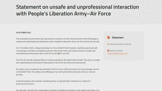 南シナ海上でオーストラリア空軍の哨戒機に中国軍の戦闘機がフレア発射 今年2度目 中国側に抗議| TBS CROSS DIG with Bloomberg