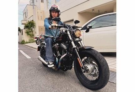 東儀典親 】 大型二輪免許取得を報告 「憧れのEasy Riderの世界