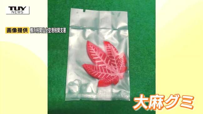 【画像あり】タイから仙台へ…“大麻グミ”を国内に持ち込んだとして、酒田市の男を逮捕（山形）　|TBS NEWS DIG