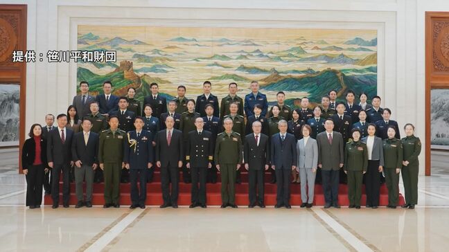自衛隊の中堅幹部が訪中 中国軍の部隊を視察 「今後ますます日中関係は大切に」|TBS NEWS DIG