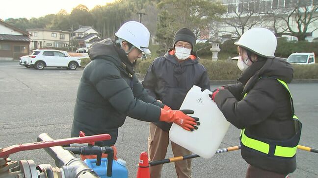 地震から一夜明け…断水の鳥取県南部町で給水開始&学校休校|TBS NEWS DIG