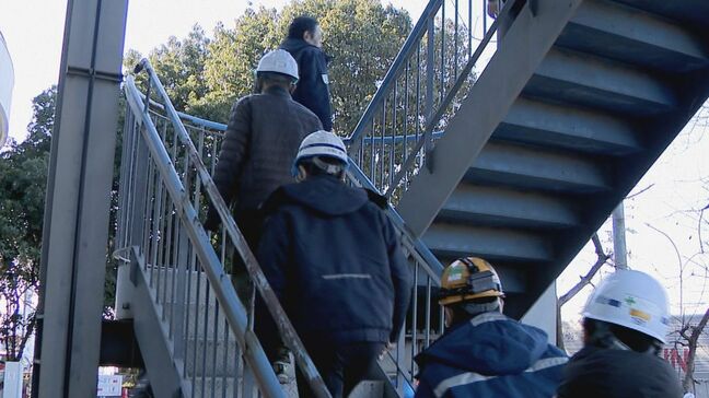 能登半島地震を教訓に 南海トラフ巨大地震を想定した訓練を実施 名古屋港で働く人たちが避難経路を確認|TBS NEWS DIG