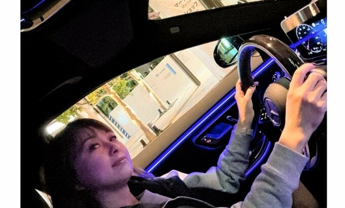 【渡辺美奈代】　「代車がきました！」「左ハンドルのメルセデスベンツSクラス」　夫がブログで明かす|TBS NEWS DIG