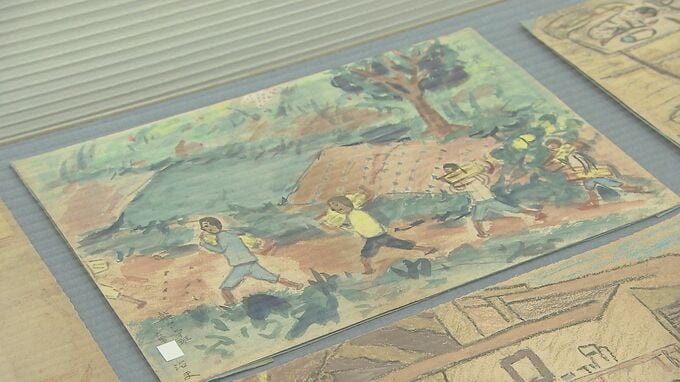 「戦争について考えるきっかけに」郡山市立美術館で企画展『戦後80年戦争と子どもたち』　福島|TBS NEWS DIG