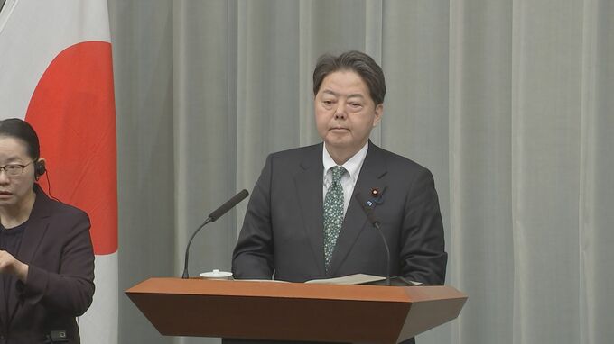日本被団協へ「心からの敬意」 林官房長官がノーベル平和賞受賞に祝意