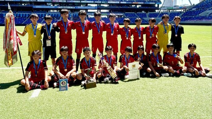 神村学園中等部　全国中学校サッカー大会2年ぶりV　鹿児島|TBS NEWS DIG