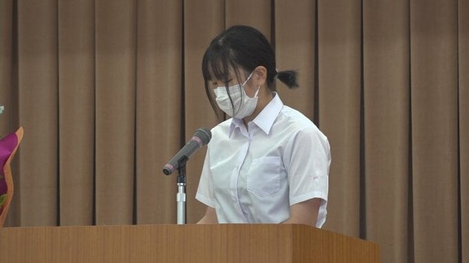 看護職を目指す高校生が看護体験を発表　看護の魅力ややりがいを語る　|　山梨のニュース | ＵＴＹテレビ山梨