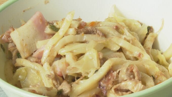給食で関門交流!? 下関の学校給食に小倉発祥「焼きうどん」登場　|　山口のニュース・天気・防災｜tys NEWS｜ｔｙｓテレビ山口