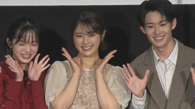 【渋谷凪咲】"勝手に宣伝隊長"かまいたち山内が太鼓判！“ホラー女優、一本で行ける”と提案も、清水監督のアドバイスで軌道修正|TBS NEWS DIG