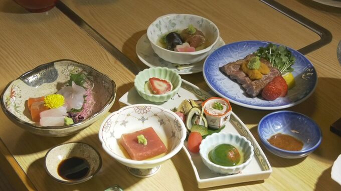 どんな味！？　特産イチゴを使い会席料理にイタリアン　|　BSSニュース | BSS山陰放送