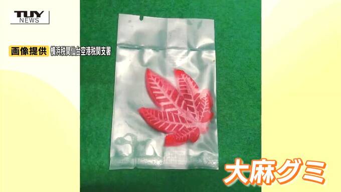【画像あり】タイから仙台へ…“大麻グミ”を国内に持ち込んだとして、酒田市の男を逮捕（山形）　|TBS NEWS DIG