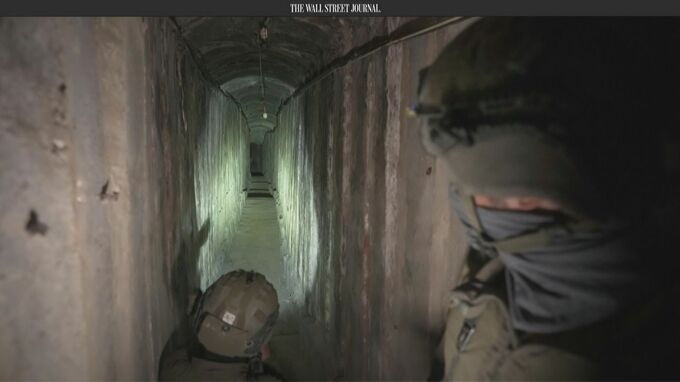 イスラエル軍がガザの地下トンネルに海水注入開始か　米報道|TBS NEWS DIG