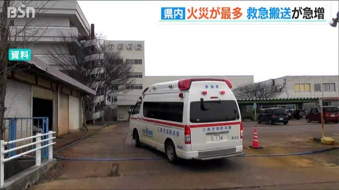 新型コロナウイルス禍で… 火災急増 救急も「過去最多」に　新潟県|TBS NEWS DIG