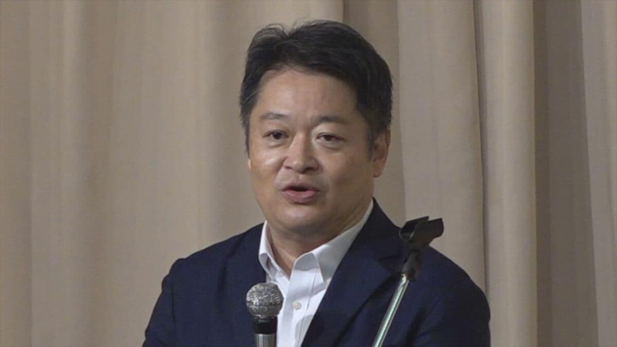 「仲間の輪を大きく広げていきたい」3選立候補表明の山梨・長崎知事　後援会が自民党県連へ推薦要請　昨夜は1000人規模の集会も