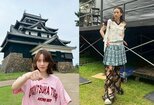 【のん】国宝・松江城「登ったぞーーー！」 野外ステージで圧巻の存在感 異素材レイヤード衣装とニューアコギで挑む |TBS NEWS DIG