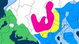 【大雪情報】関東甲信地方 18日夜遅くから19日夜遅くにかけ山沿いなどを中心に大雪、平地でも積雪の所【大雪と雨のシミュレーション】|TBS NEWS DIG