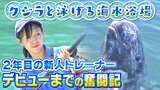 『クジラ浜の新人トレーナー』大切なのは「信頼関係と気持ちを通わせること」...厳しい指導・練習を乗り越えて迎えたデビューまでの奮闘記|TBS NEWS DIG