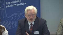 「実現不可能な正義よりも自由を選んだ」ウィキリークスの創設者アサンジ氏、ヨーロッパ評議会の公聴会で証言　釈放後初| TBS CROSS DIG with Bloomberg