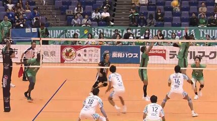 4/5バレーボール4枚セット！東レアローズVS広島サンダーズ