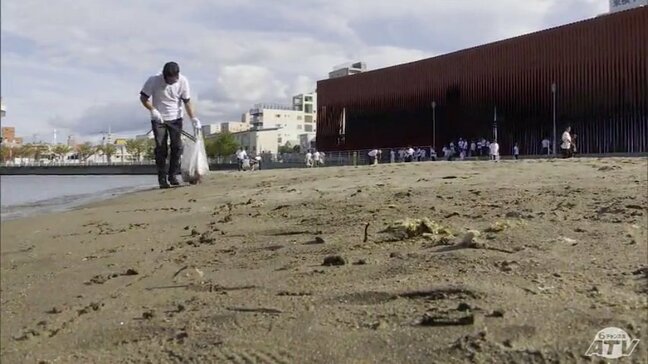 海岸で清掃活動　青森開港400年を記念|TBS NEWS DIG