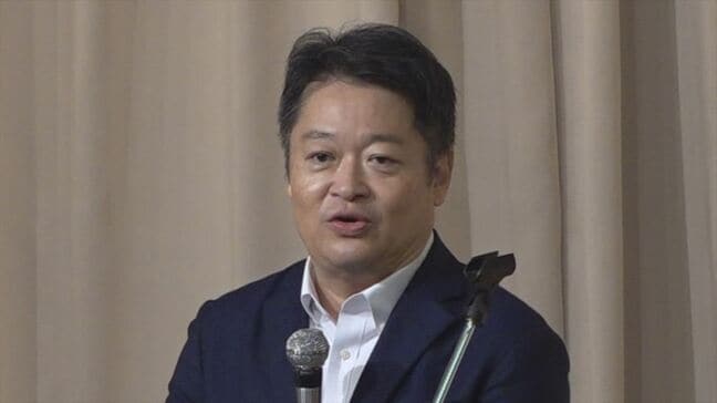 「仲間の輪を大きく広げていきたい」3選立候補表明の山梨・長崎知事 後援会が自民党県連へ推薦要請 昨夜は1000人規模の集会も|TBS NEWS DIG