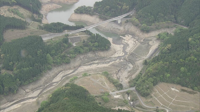福岡県内主要6ダム 貯水率21.3% 筑後川水系渇水調整連絡会「引き続き節水に協力してほしい」|TBS NEWS DIG