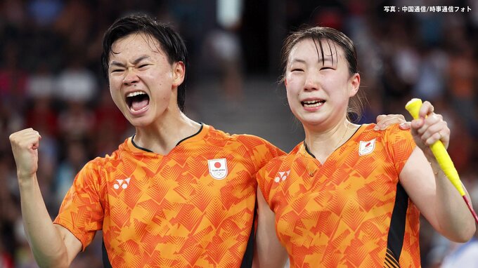 バド五輪2大会連続銅“ワタガシ”ペア解消へ 渡辺勇大は混合ダブルス、東野有紗は女子ダブルスに|TBS NEWS DIG