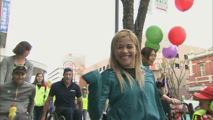 車いすマラソン選手のパレードと交歓の夕べ　4年ぶり復活へ　歓迎の声　|　大分のニュース｜OBS NEWS｜大分放送
