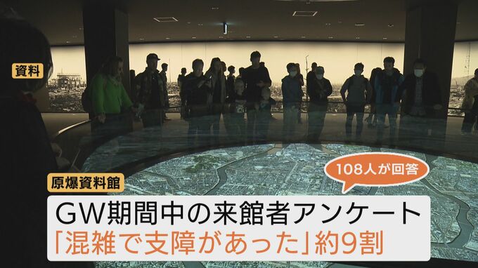 【お盆は終日予約制】原爆資料館の入館者“混雑で支障あり”が約9割　「展示に近づけず」「ガイド聴く余裕ない」　激しい混雑を緩和へ　広島|TBS NEWS DIG