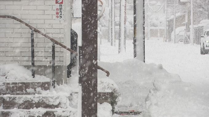 3連休に今シーズン最強寒波襲来　各地で積雪　路面凍結など注意　福島|TBS NEWS DIG