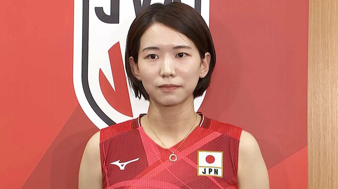 古賀紗理那「口に出して言うって、すごい大切」パリ五輪の目標は“メダル獲得”　交替選手の山岸は「大切な存在」|TBS NEWS DIG