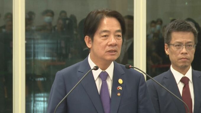 台湾・頼清徳副総統　パラグアイ訪問終え台湾戻る　会見で経由地アメリカでの行動触れず　対抗措置示唆の中国を意識か|TBS NEWS DIG