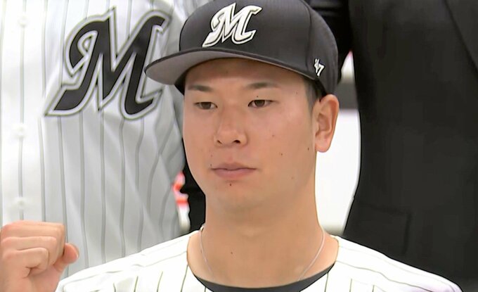 即戦力と期待のロッテドラ1・上田希由翔「目標は80安打と50打点」背番号は「10」【新入団選手発表】|TBS NEWS DIG