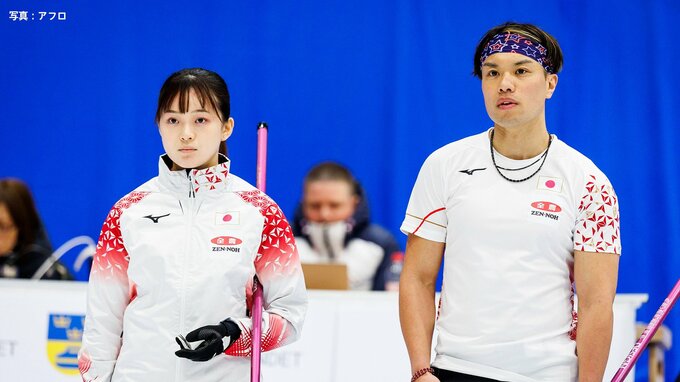 カーリング2大会連続の表彰台ならず 上野＆山口ペア予選リーグ敗退【混合ダブルス世界選手権】|TBS NEWS DIG