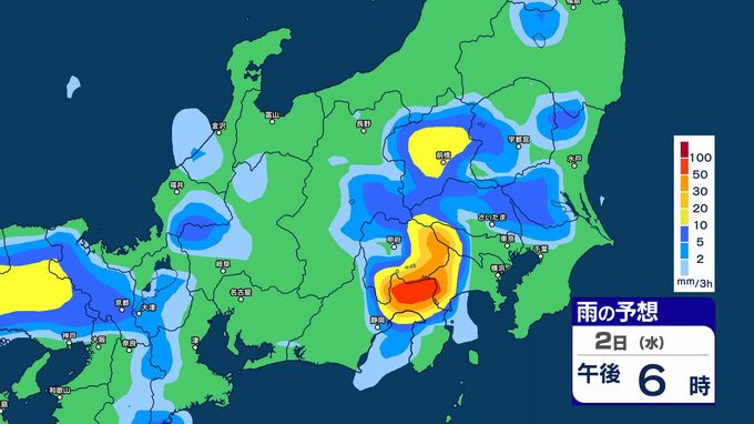 【大雨情報】長野県では大気の状態が非常に不安定　２日夜遅くにかけてと３日午後は、土砂災害、低い土地の浸水、河川の増水に十分注意　これまでに降った雨により地盤の緩んでいる所　少ない雨量でも土砂災害の危険度が高まるおそれ　長野地方気象台（2日午後4時10分発表）【雨のシミュレーション画像】|TBS NEWS DIG