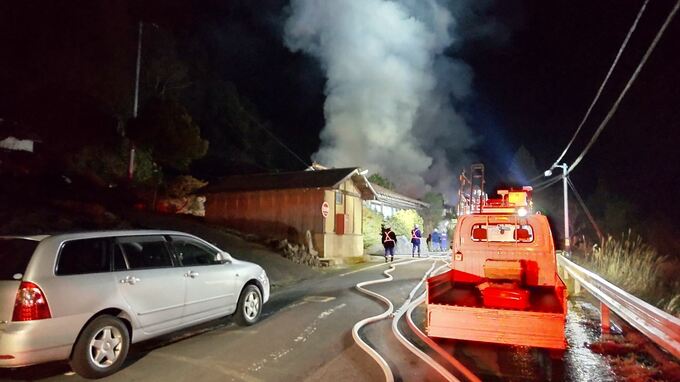 【続報】雲南市で民家全焼　けが人なし　|　BSSニュース | BSS山陰放送
